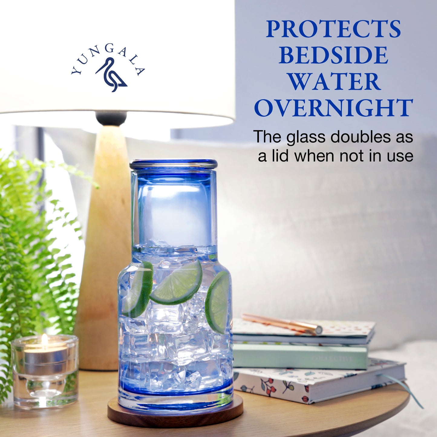 Blue Modern Carafe