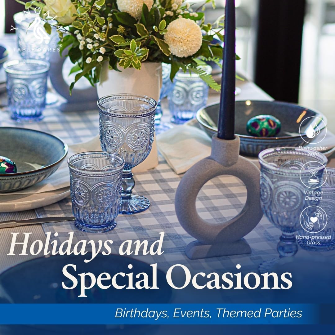 The Refreshing Duo - Blue Glassware Bundle