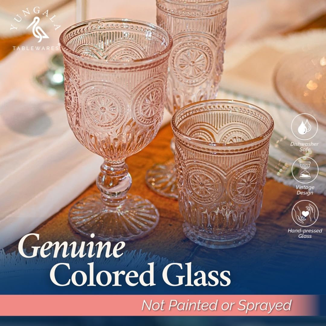 The Sip & Swirl - Pink Glassware Bundle