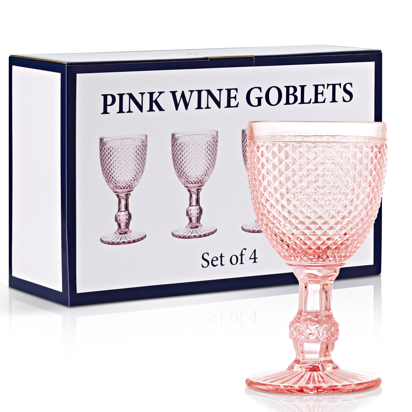 Pink Diamond Goblets