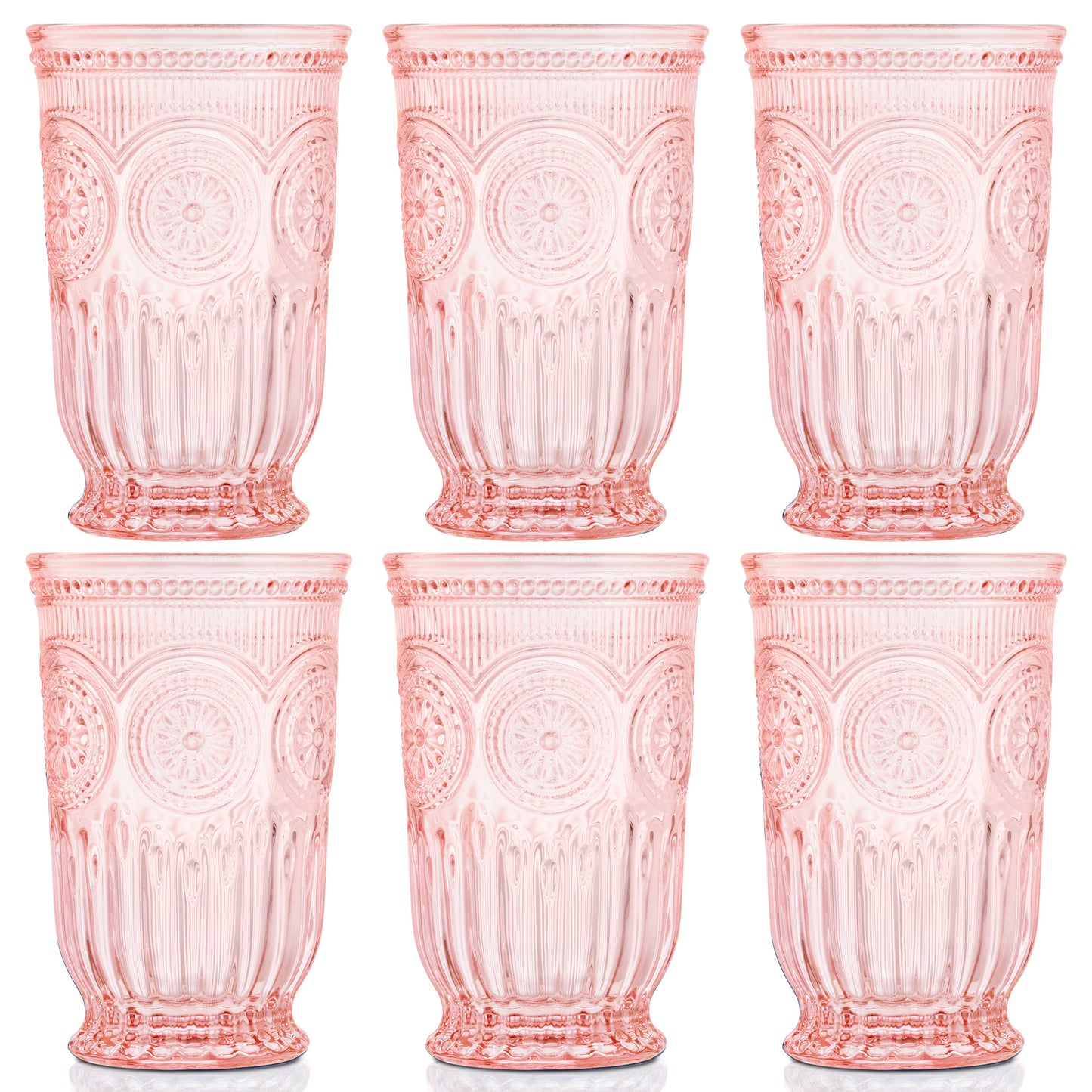 Pink Tall Sunflower Tumbler