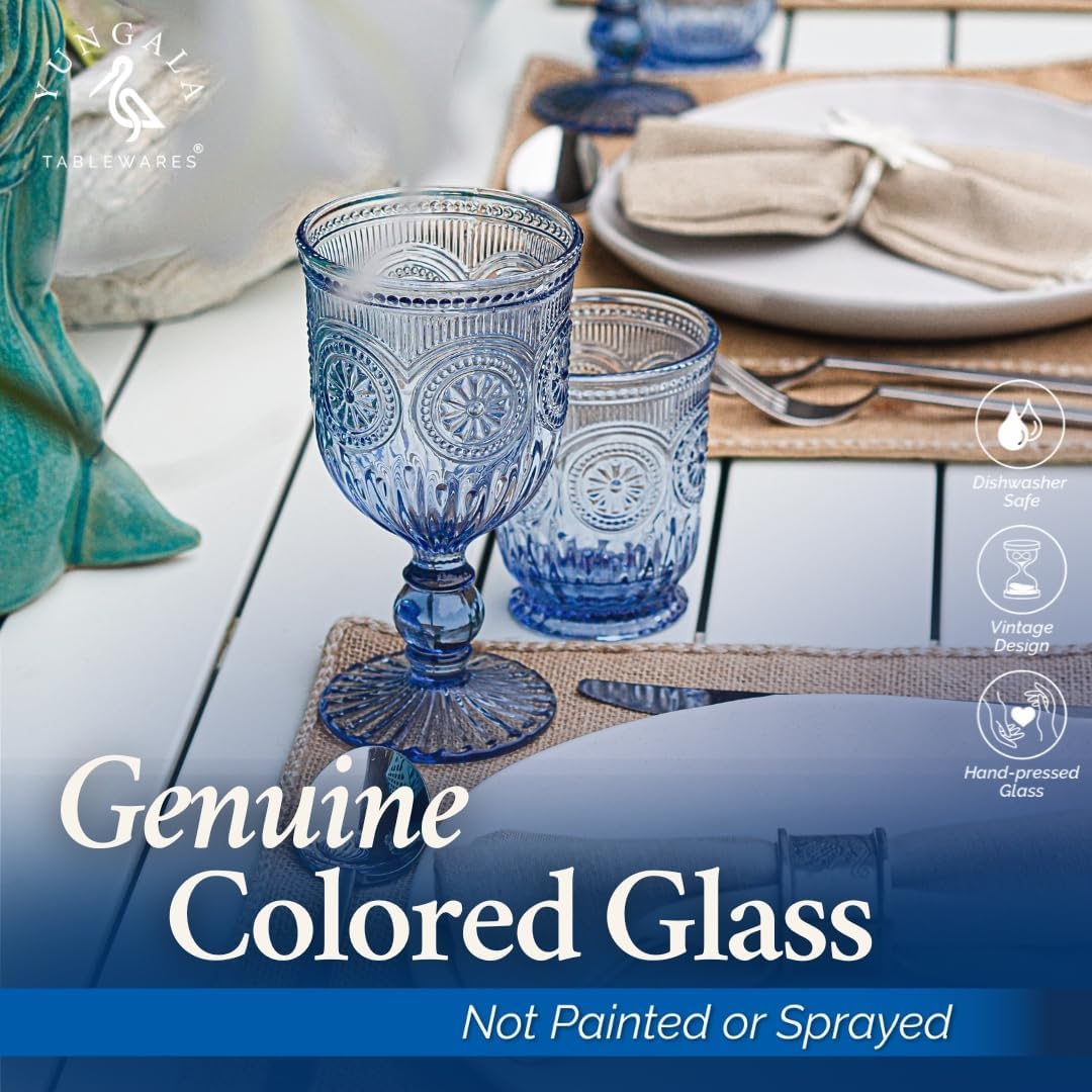 The Sip & Swirl Duo - Blue Glassware Bundle