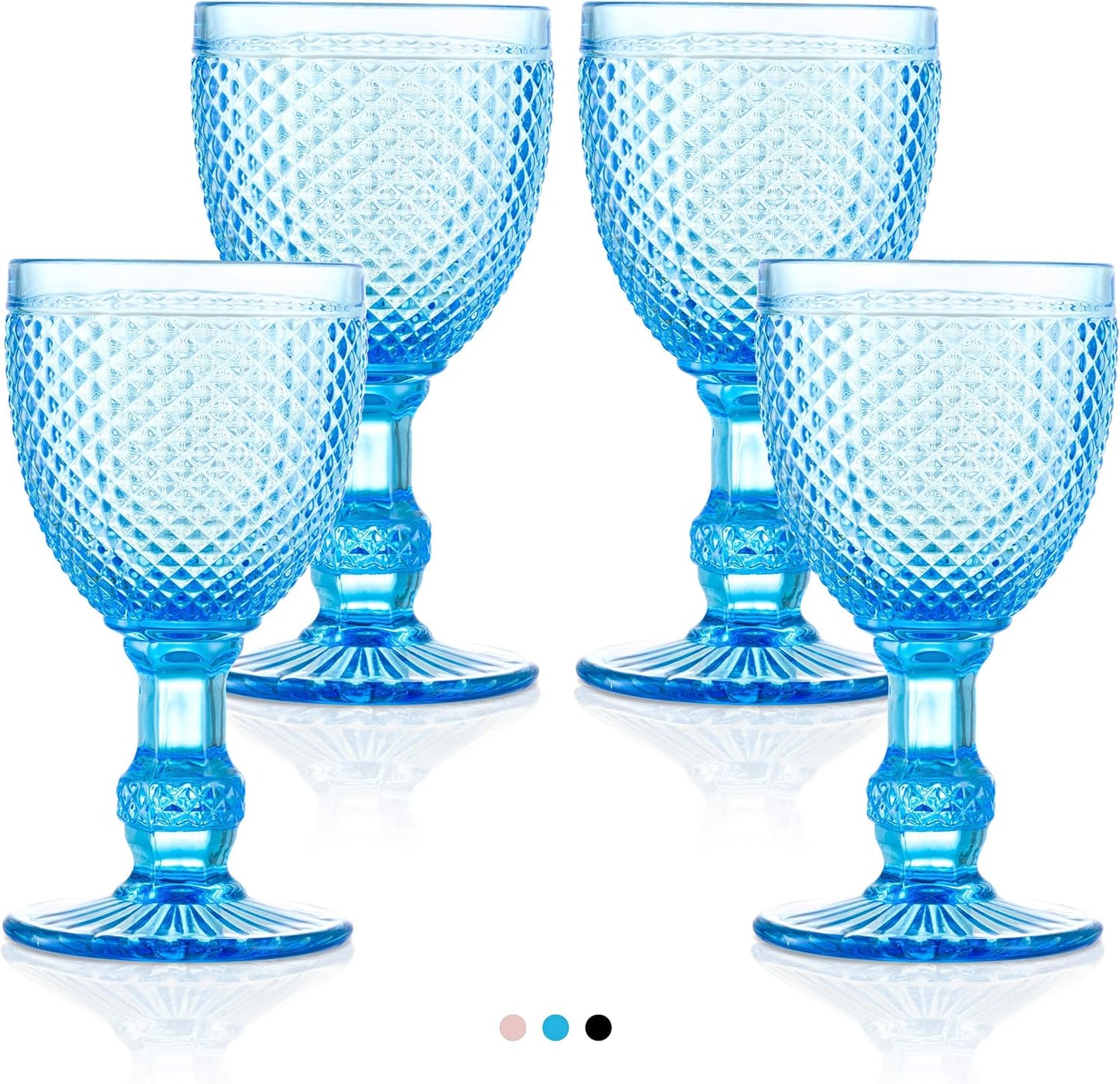 Blue Diamond Goblets