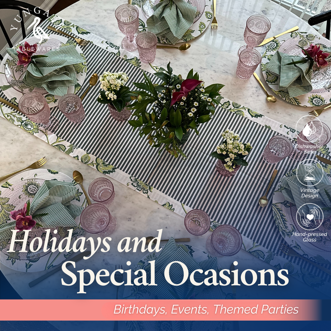 Pink Highball Glasses (Tall Tumblers)