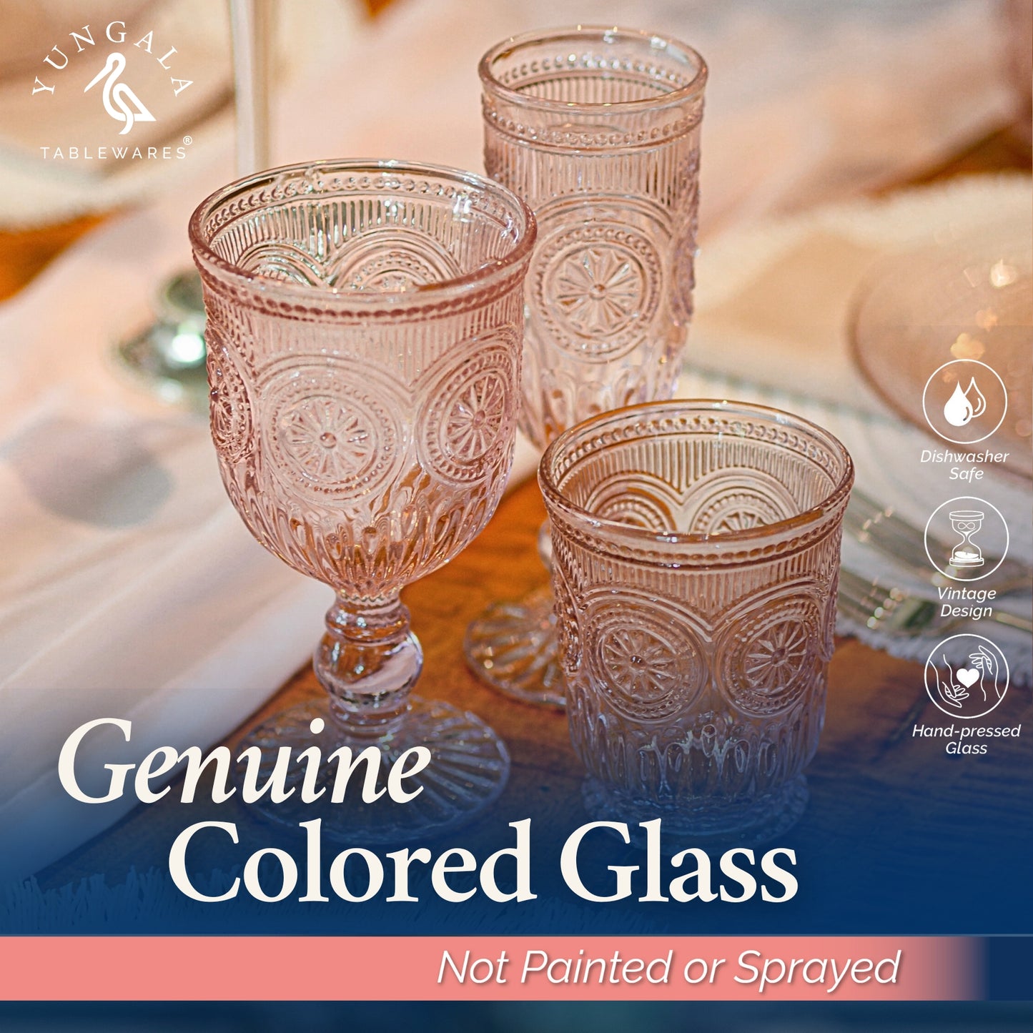 Pink Champagne Flutes