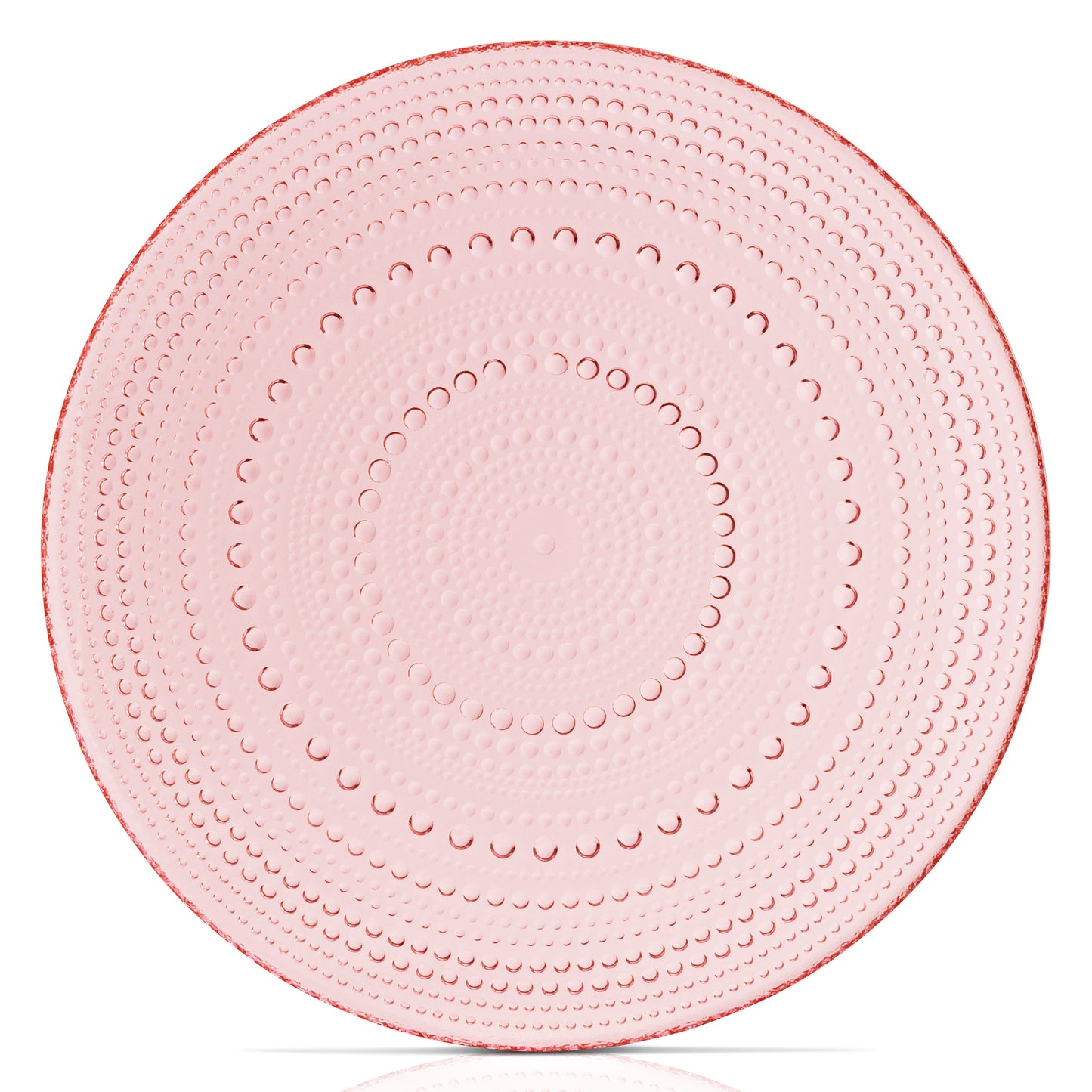 Pink Glass Plates