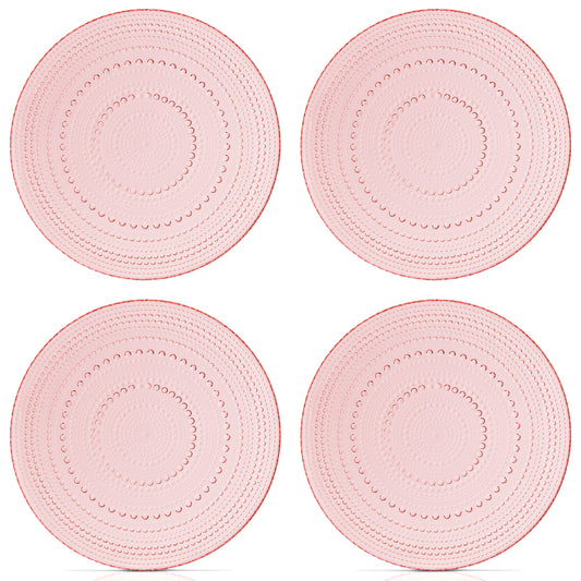 Pink Glass Plates