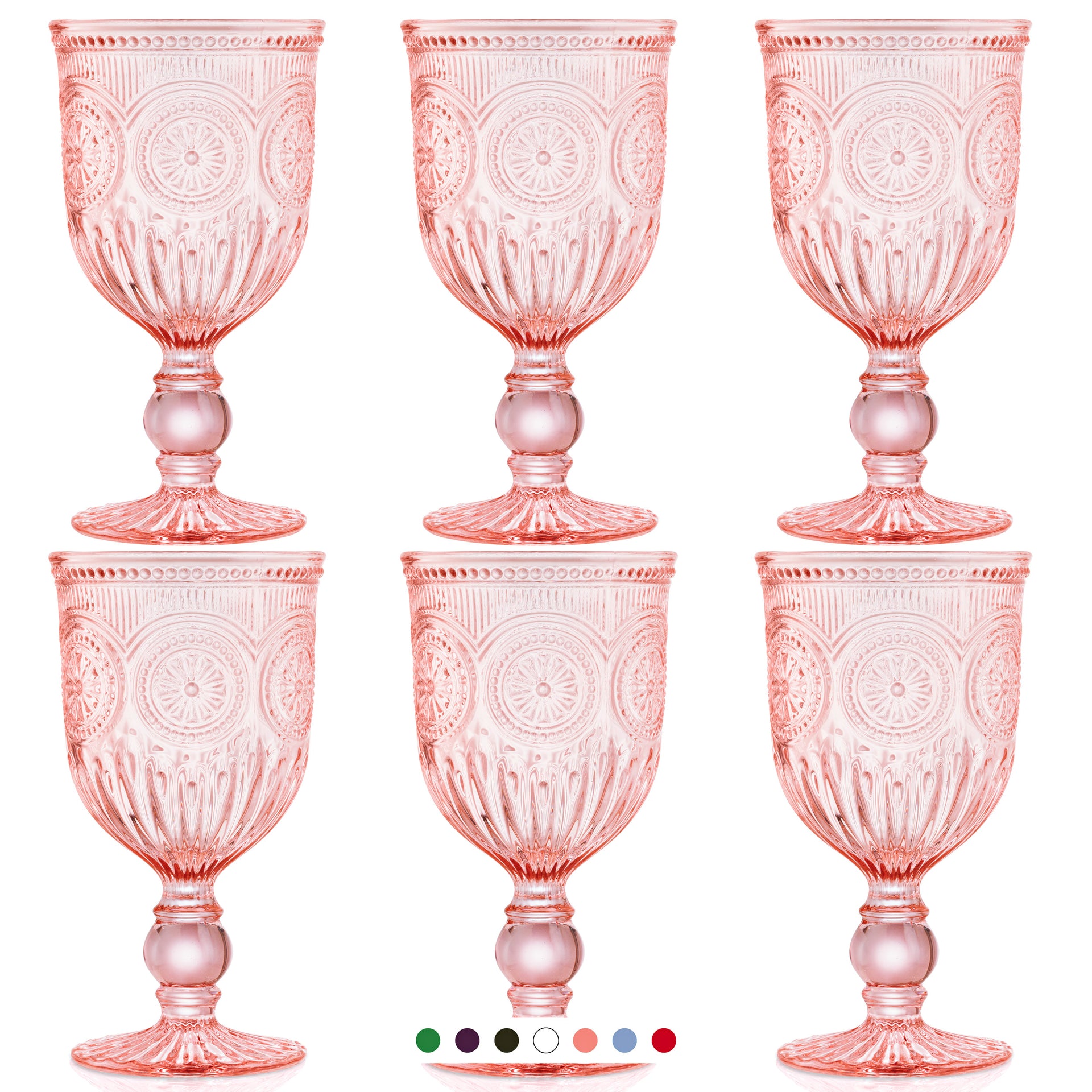 Pretty in Pink wine Glass – Dad's Glass Garden