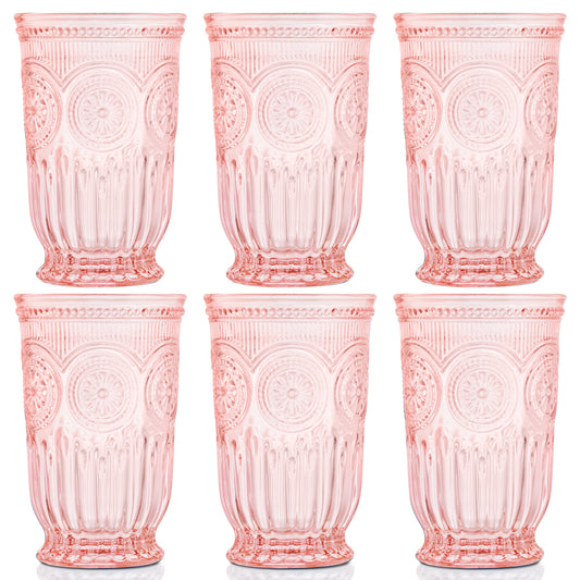 Pink Tall Sunflower Tumbler